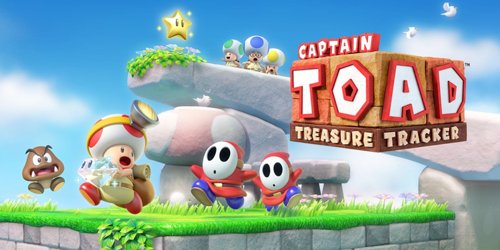 [Recenzja] Captain Toad: Treasure Tracker - przygody małego grzybka