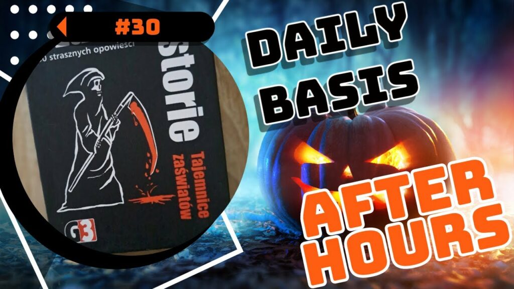 [YouTube] KRAINA NERDA – [KONKURS] Daily Basis AFTER HOURS #30 – pierwszy horror przed nami… #subtitles