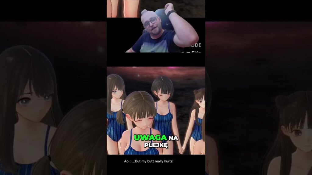 [YouTube] KRAINA NERDA – [Szort] BLUE REFLECTION: Second Light #13 – cross promocja xD