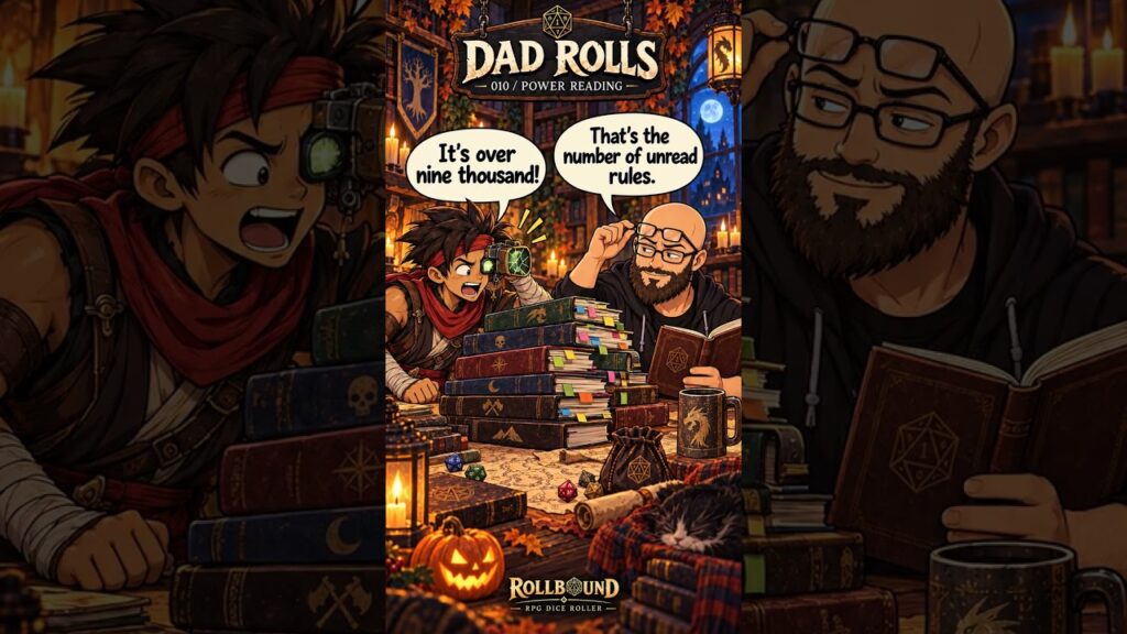 Dad Rolls 010: Power Reading | Rollbound #Shorts